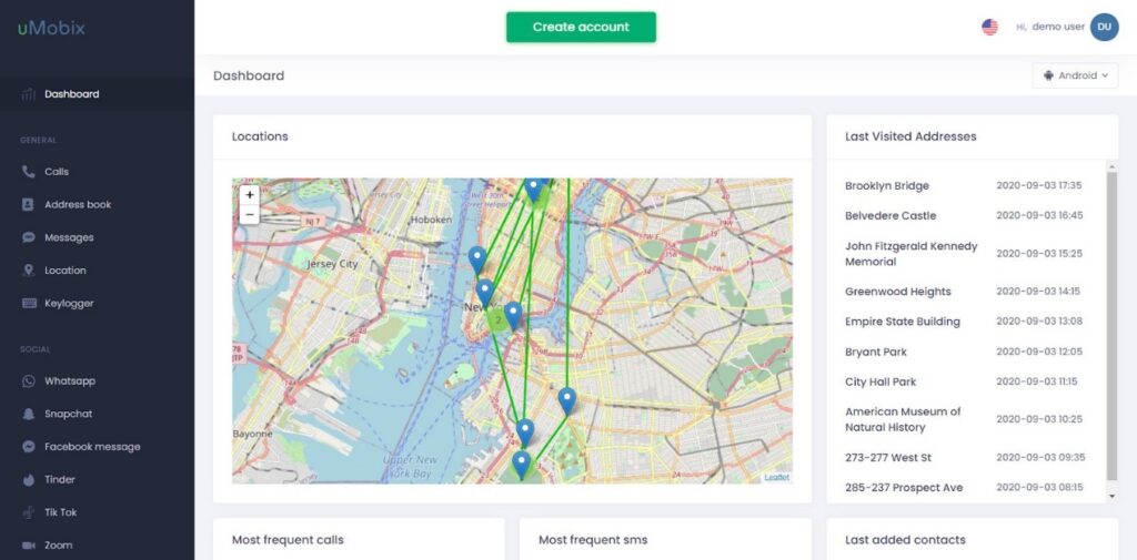 umobix snapchat tracker