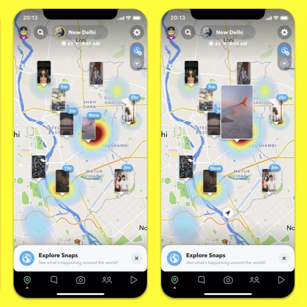 Track a Phone Without a SIM Card with Snapchat