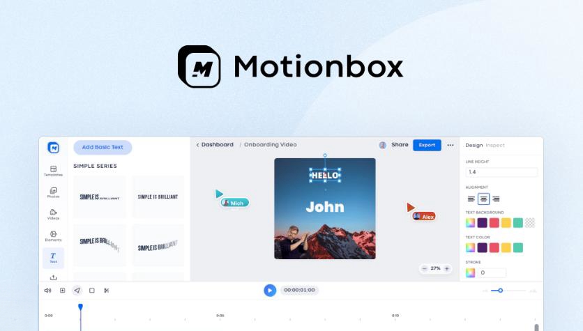 Motionbox for ai video creation from lyrics