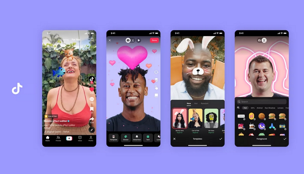 New Effects for Comical Selfie Videos Now Available on TikTok