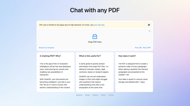 ChatPDF-ai-pdf-reader-tool